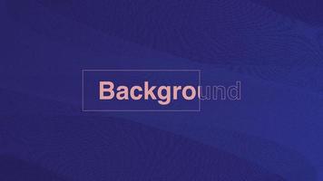 Modern abstract blue background with wavy lines vector