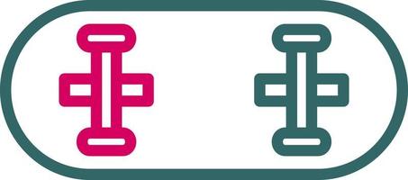 Skateboard Vector Icon
