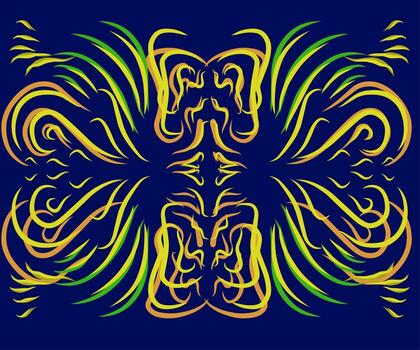 patrón abstracto diseño de patrón de estilo abstracto. ilustración de moda moderna. vector