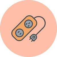 Power Socket Vector Icon