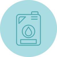 Oil Bottle Vector Icon