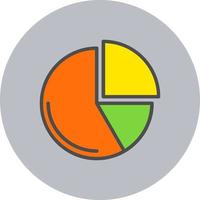 Pie Chart Vector Icon