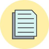 Document Vector Icon