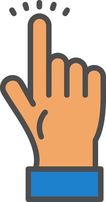 Finger Vector Icon