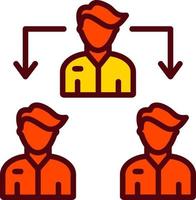 Delegate Vector Icon