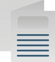 Brochure Vector Icon Design