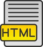Html Vector Icon Design
