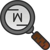 Keywords Vector Icon Design