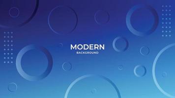 Modern Background With Circles Design Template vector