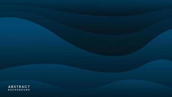 Abstract background with waves design template vector