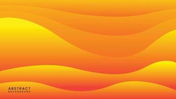 Abstract background with waves design template vector