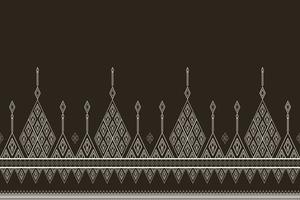 geometric ethnic pattern seamless pattern vector. style ethnic abstract geometry two tone textile. pattern for fabric, background,winter,pillow,wallpaper,carpet,decoration,ethnic,batik,decorative. vector