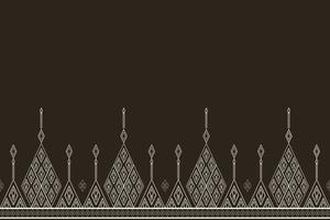 geometric ethnic pattern seamless pattern vector. style ethnic abstract geometry two tone textile. pattern for fabric, background,winter,pillow,wallpaper,carpet,decoration,ethnic,batik,decorative. vector