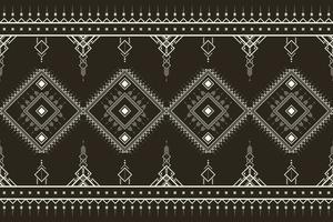 geometric ethnic pattern seamless pattern vector. style ethnic abstract geometry two tone textile. pattern for fabric, background,winter,pillow,wallpaper,carpet,decoration,ethnic,batik,decorative. vector
