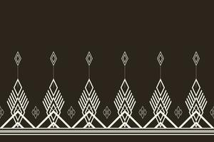 geometric ethnic pattern seamless pattern vector. style ethnic abstract geometry two tone textile. pattern for fabric, background,winter,pillow,wallpaper,carpet,decoration,ethnic,batik,decorative. vector