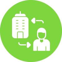 Business To Consumer Vector Icon Design