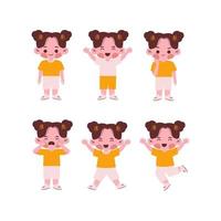 Cute Kids illustration vector