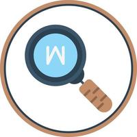 Keywords Vector Icon Design