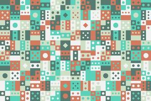 fondo de patrón de mosaico de forma geométrica colorida vector
