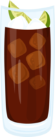 Mexican alcoholic cocktail Charro Negro png