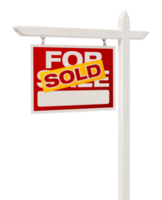 png transparente de vendido en venta signo de bienes raíces.
