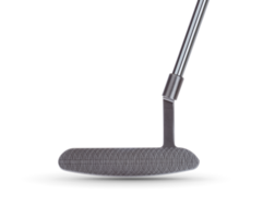 Transparent PNG of Textured Face of Golf Club Putter