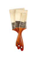 Transparent PNG Three Different Sized Paint Brushes.