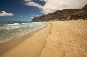 playa polihale, kauai foto