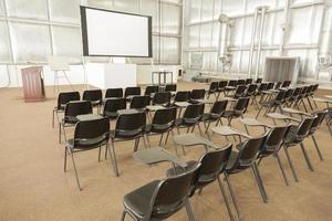 Empty Presentation Conference Room photo