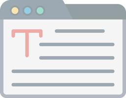 Copywriting Vector Icon Design