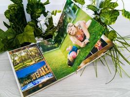Photobook Album with Travel Photos