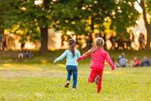 The best friends playing together photo