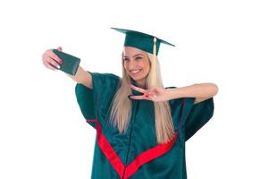 University student in the mantle photo