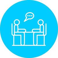 Interview Vector Icon