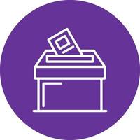 Ballot Box Vector Icon