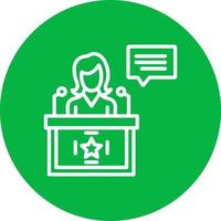 Speech Vector Icon
