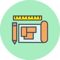 House Plan Vector Icon