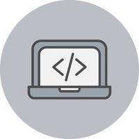 icono de vector html