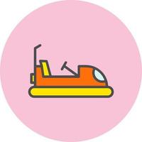 Bumper Car Vector Icon