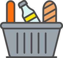 Groceries Vector Icon