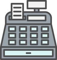 Cash Register Vector Icon