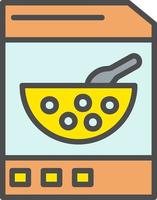 Cereal Vector Icon