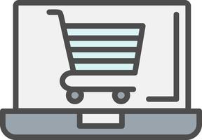 Shopping OnVector Vector Icon