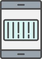 Bar Code Scanner Vector Icon