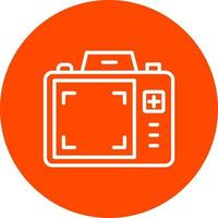 Dslr Camera Display Vector Icon