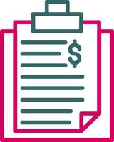 Bill Vector Icon