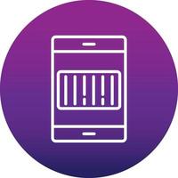 Bar Code Scanner Vector Icon