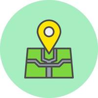 Location Map Vector Icon