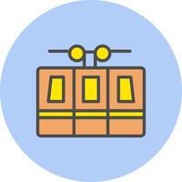 Cable Car Vector Icon