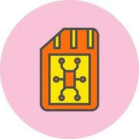 Memory Card Vector Icon